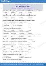 Đề thi giữa kì 1 Tiếng Anh 8 Right on - Đề số 4